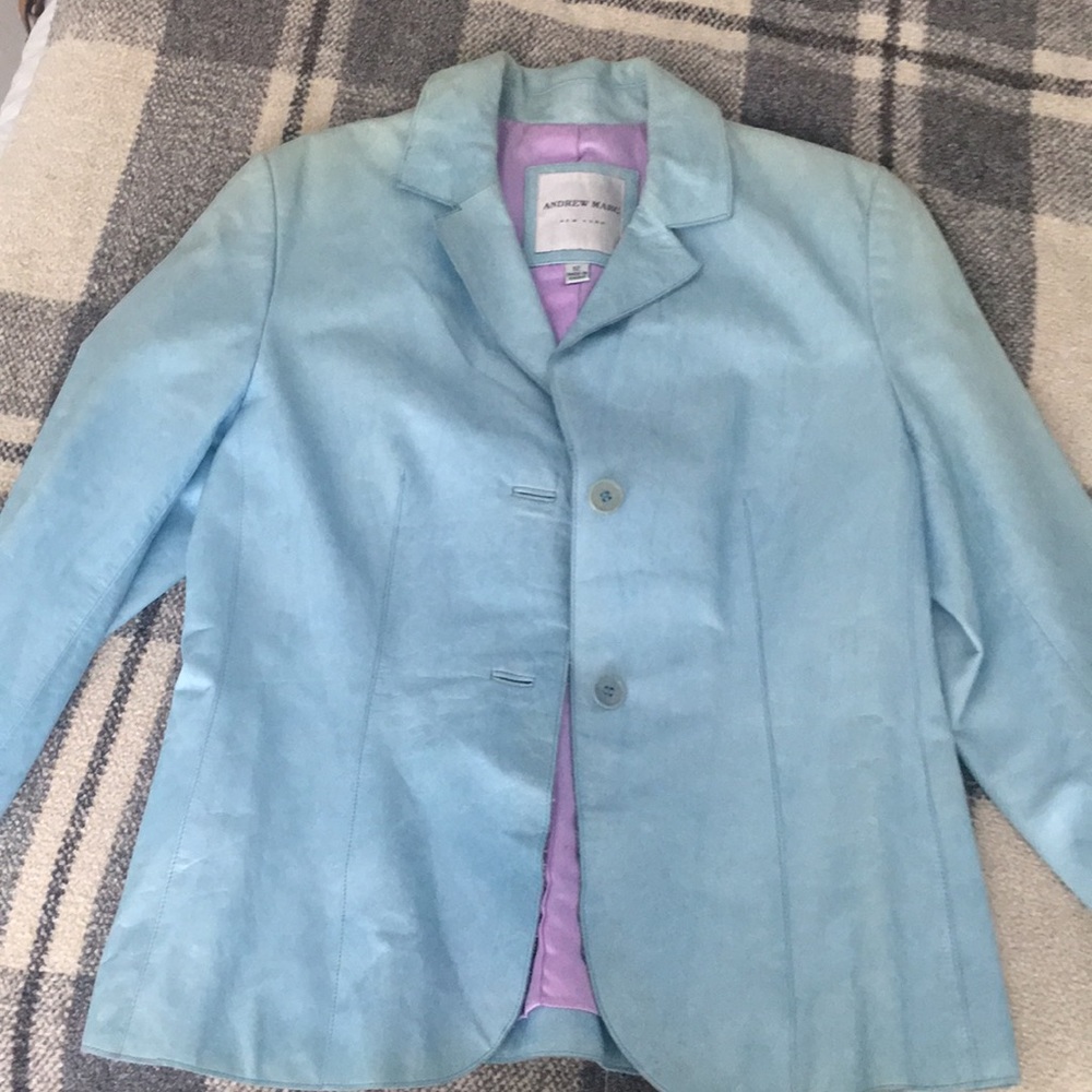 Andrew Marc New York leather jacket